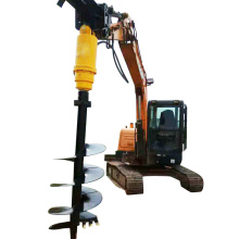 Excavator hydraulicearth auger attachment hole digger